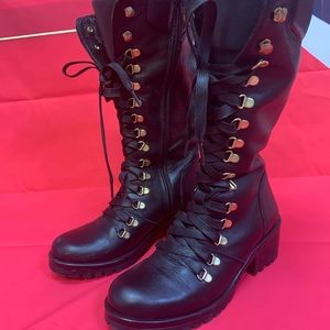 Steve Madden Garrison Leather boots